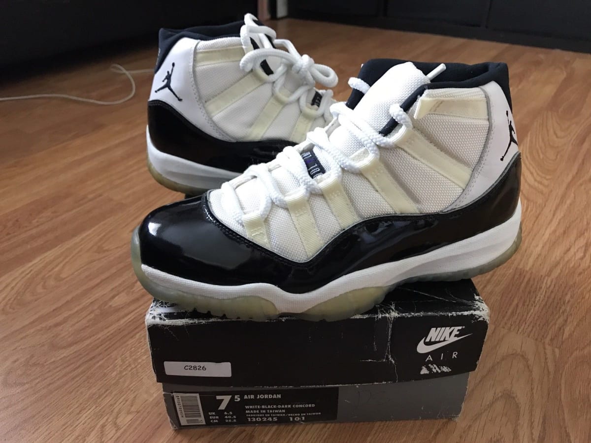 Air Jordan 11 'Concord' (1995) - 20 Deadstock OG Air Jordans Ebay | Sole Collector