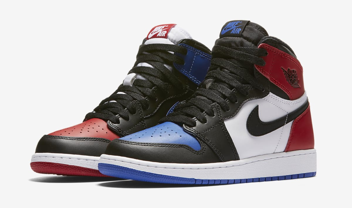 jordan 1 top 3 grade school