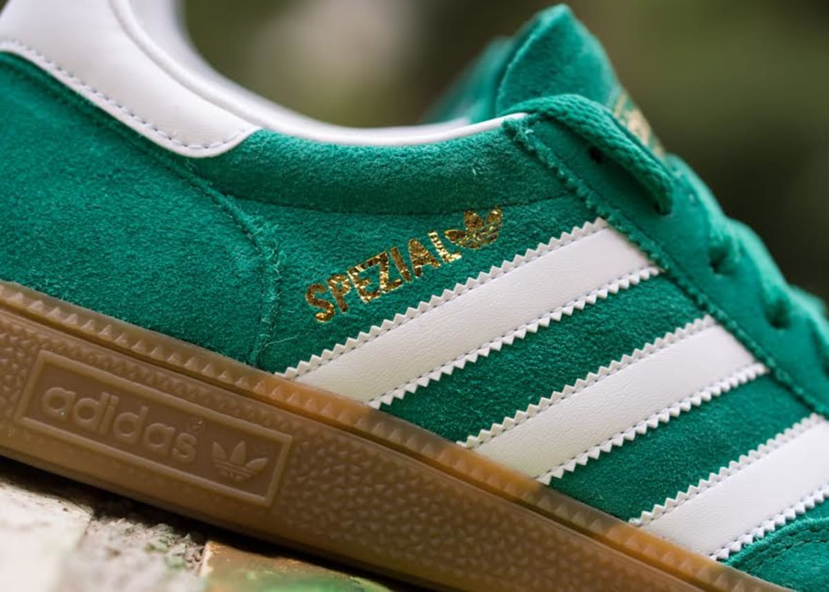 adidas spezial green and white