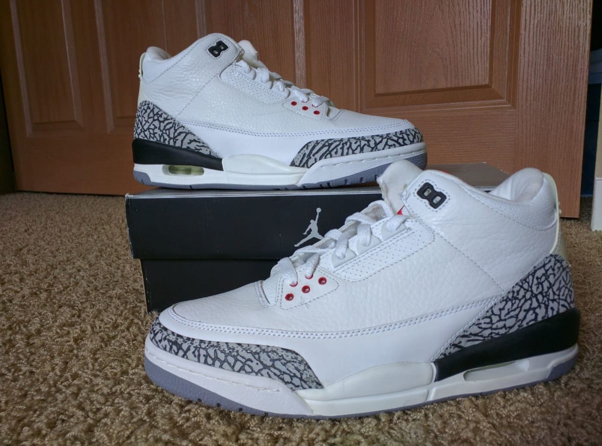 Air Jordan 3 White/Cement (2003) - 20 Deadstock Air Jordans 2000s Ebay ...