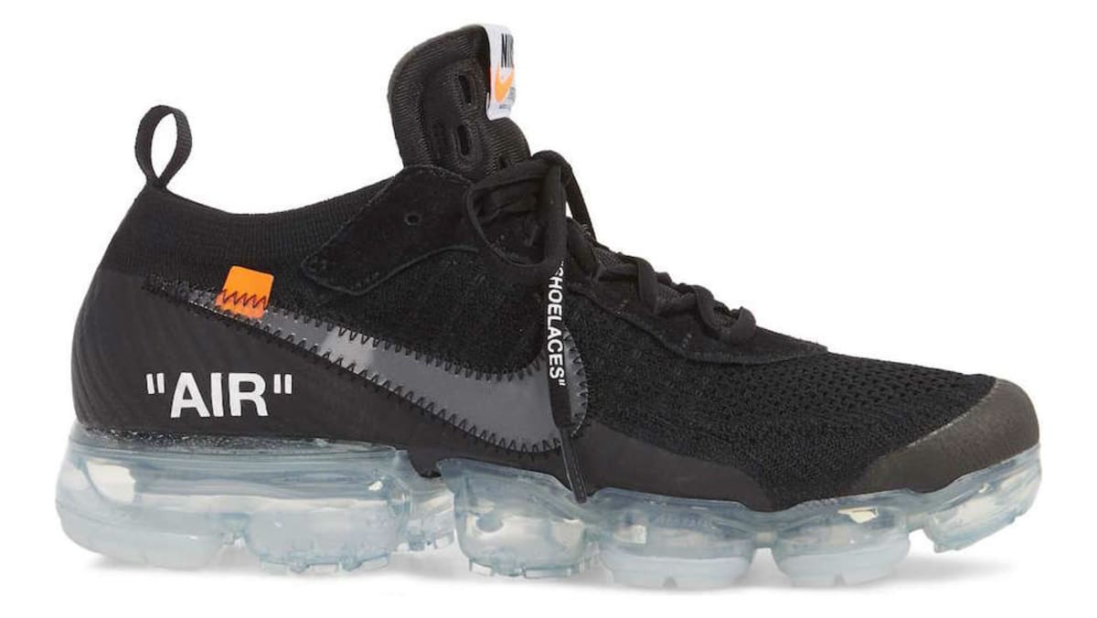 Off-White x Nike Air VaporMax Black Release Date AA3831-002 Profile