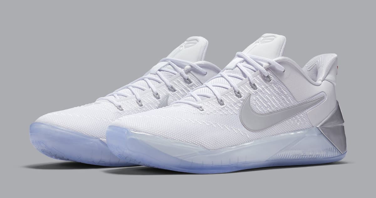 silver kobe shoes