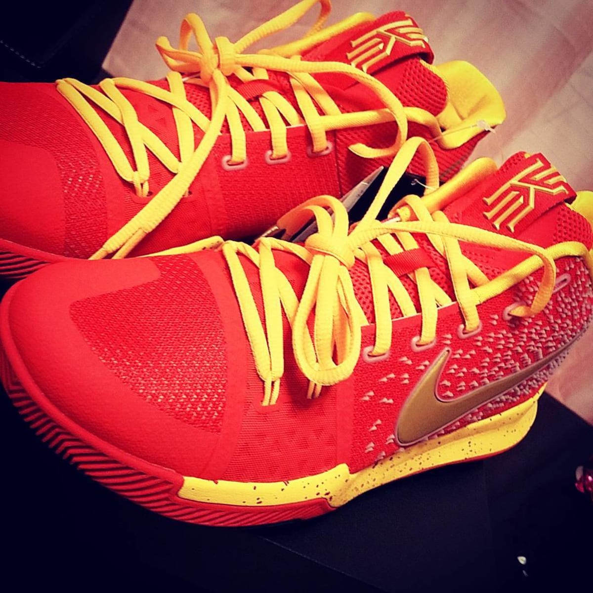 red and yellow kyries