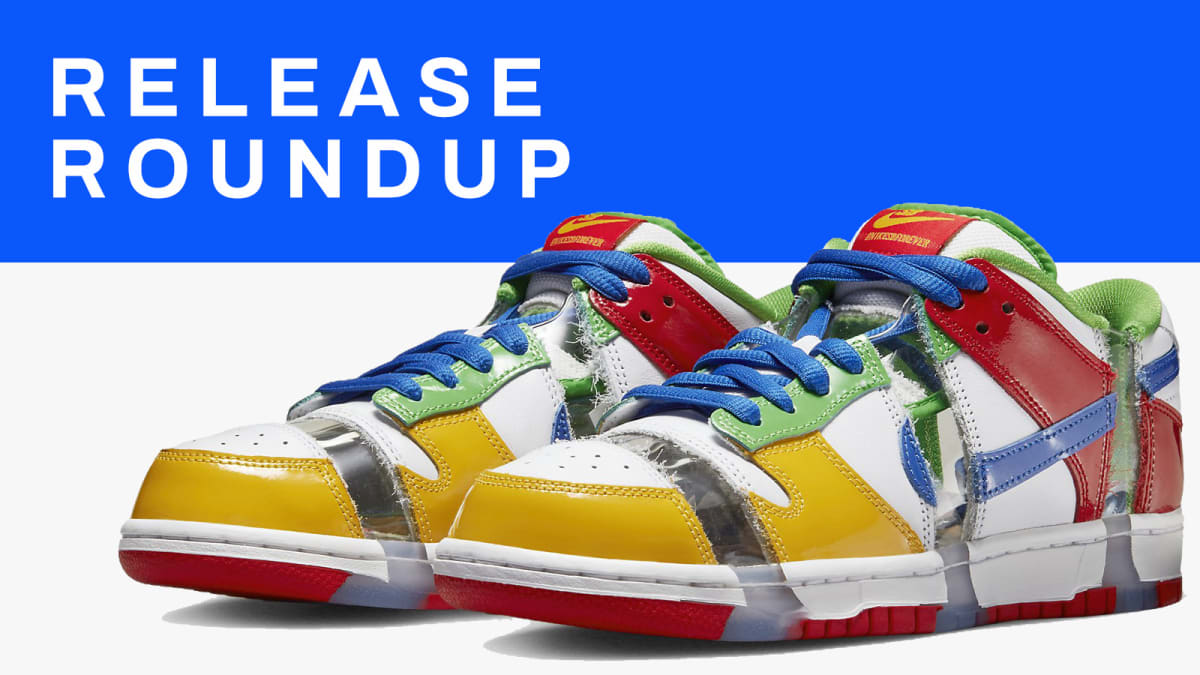 Sneaker Release Guide Travis Scott x Air Jordan 1 Low, Nike SB Dunk