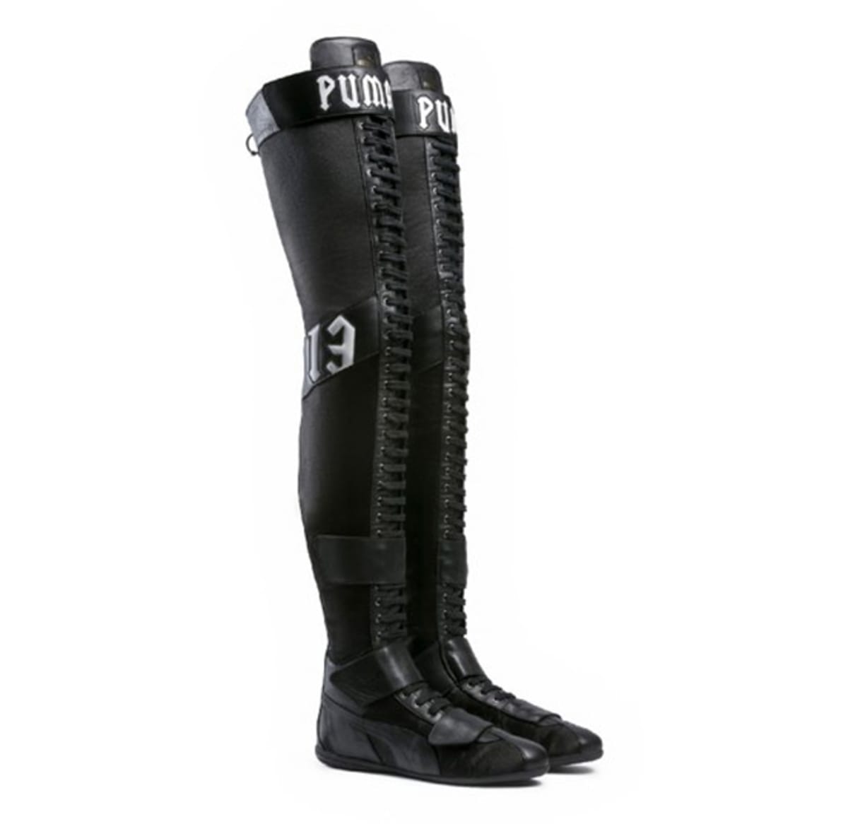 rihanna puma thigh high boots