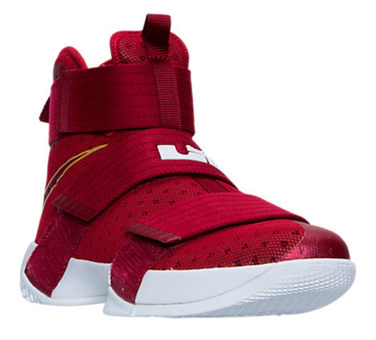 Nike LeBron Soldier 10 Christ the King Cavs Team Red Side 844374-668 | Sole Collector1200 x 1085