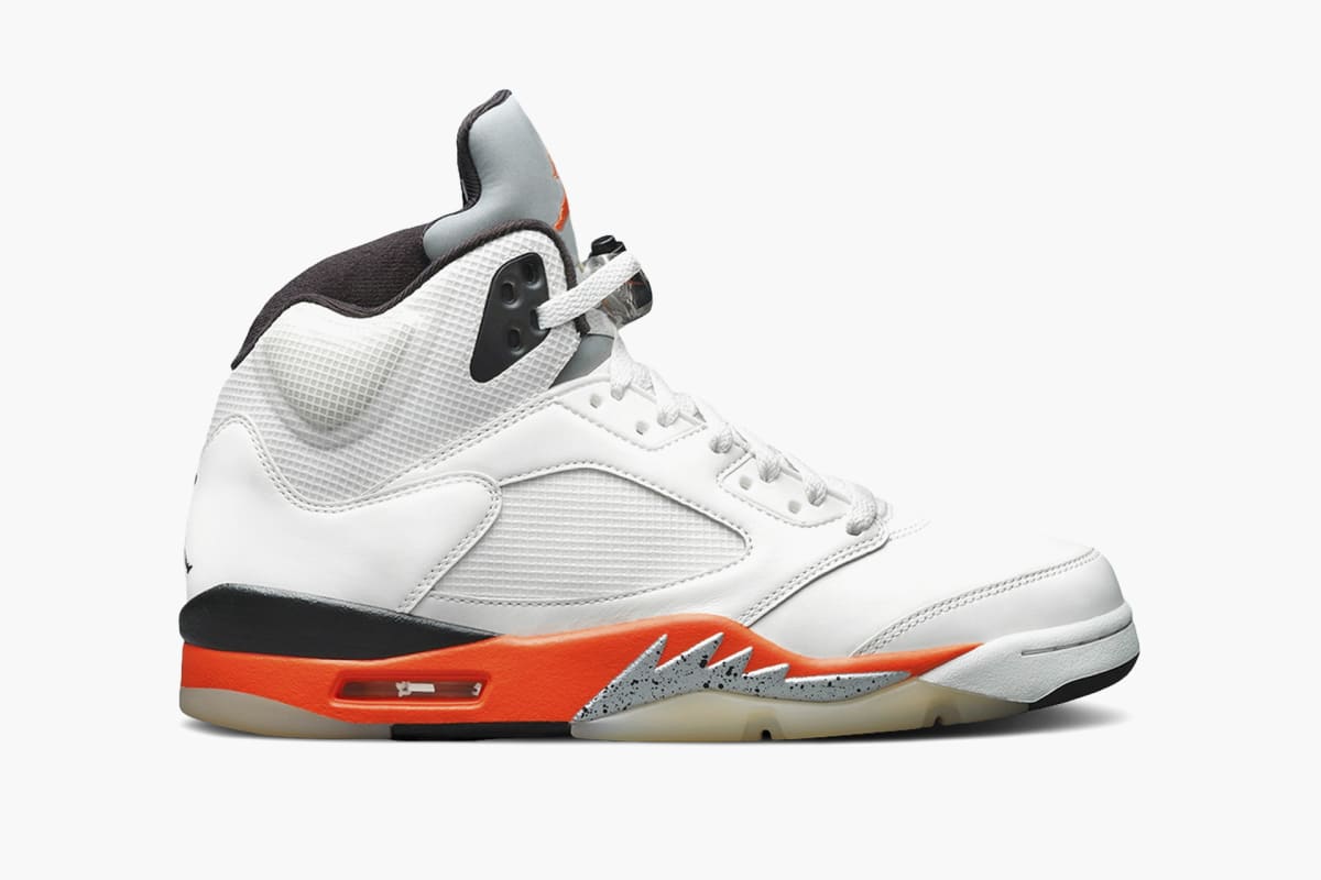 Best Orange Sneakers On GOAT | Air Jordan 5 Retro “Shattered Backboard ...