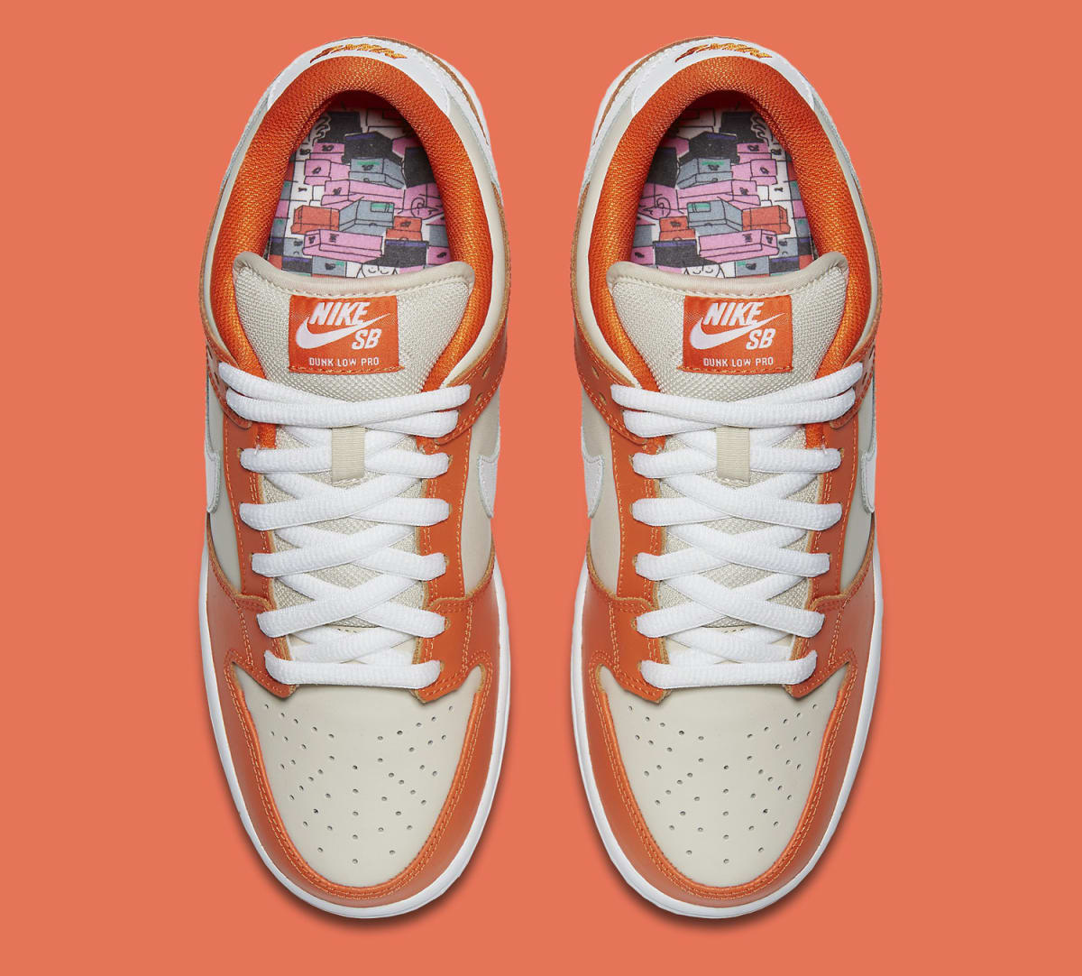 nike dunk toe box
