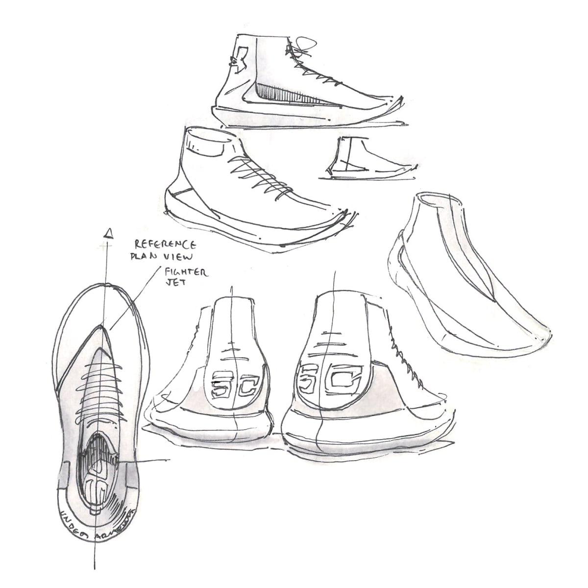 Download Under Armour Curry 3 Sketches | Sole Collector