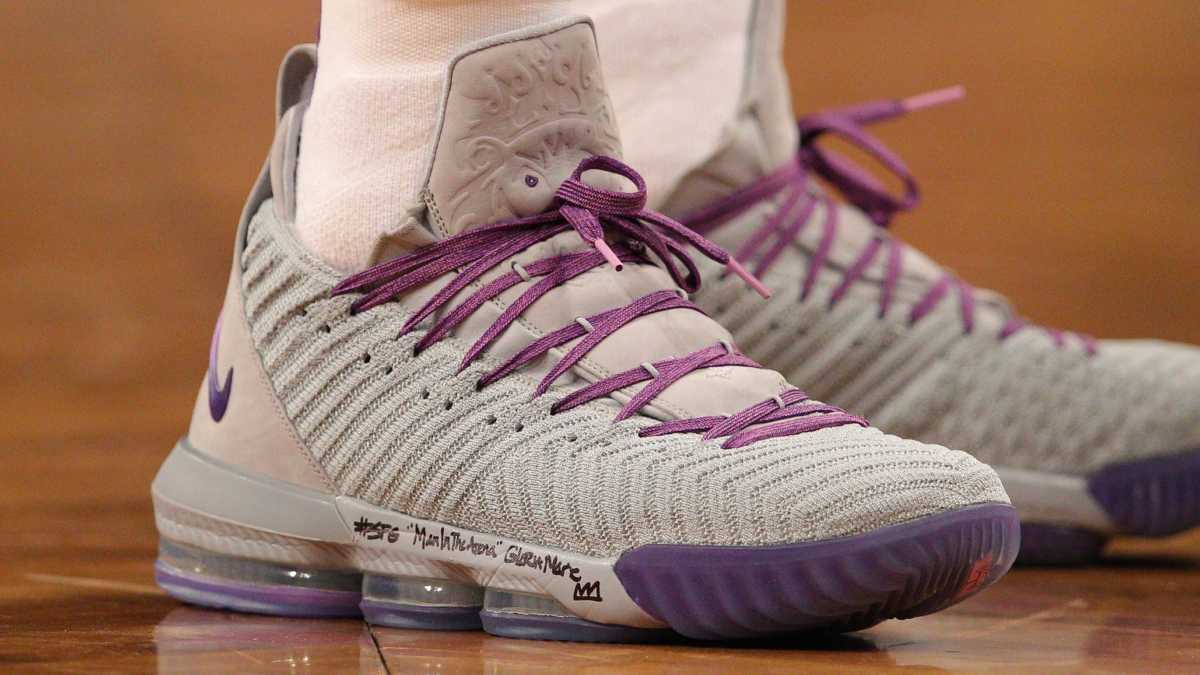 December 18, 2018 Nike LeBron 16 Grey Purple PE Every