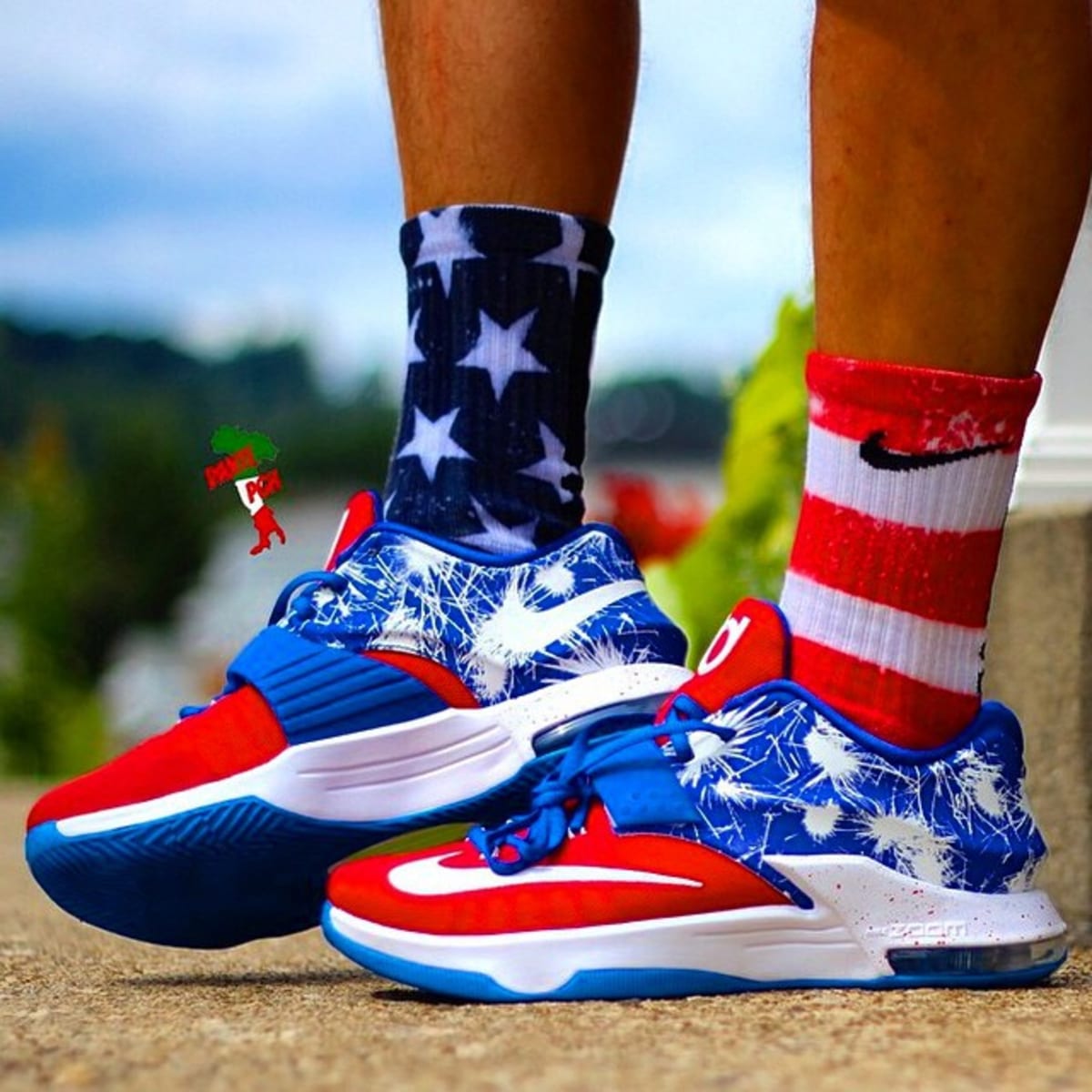  NIKEiD  KD 7 USA  NIKEiD  Nike  By You USA  Designs Sole 