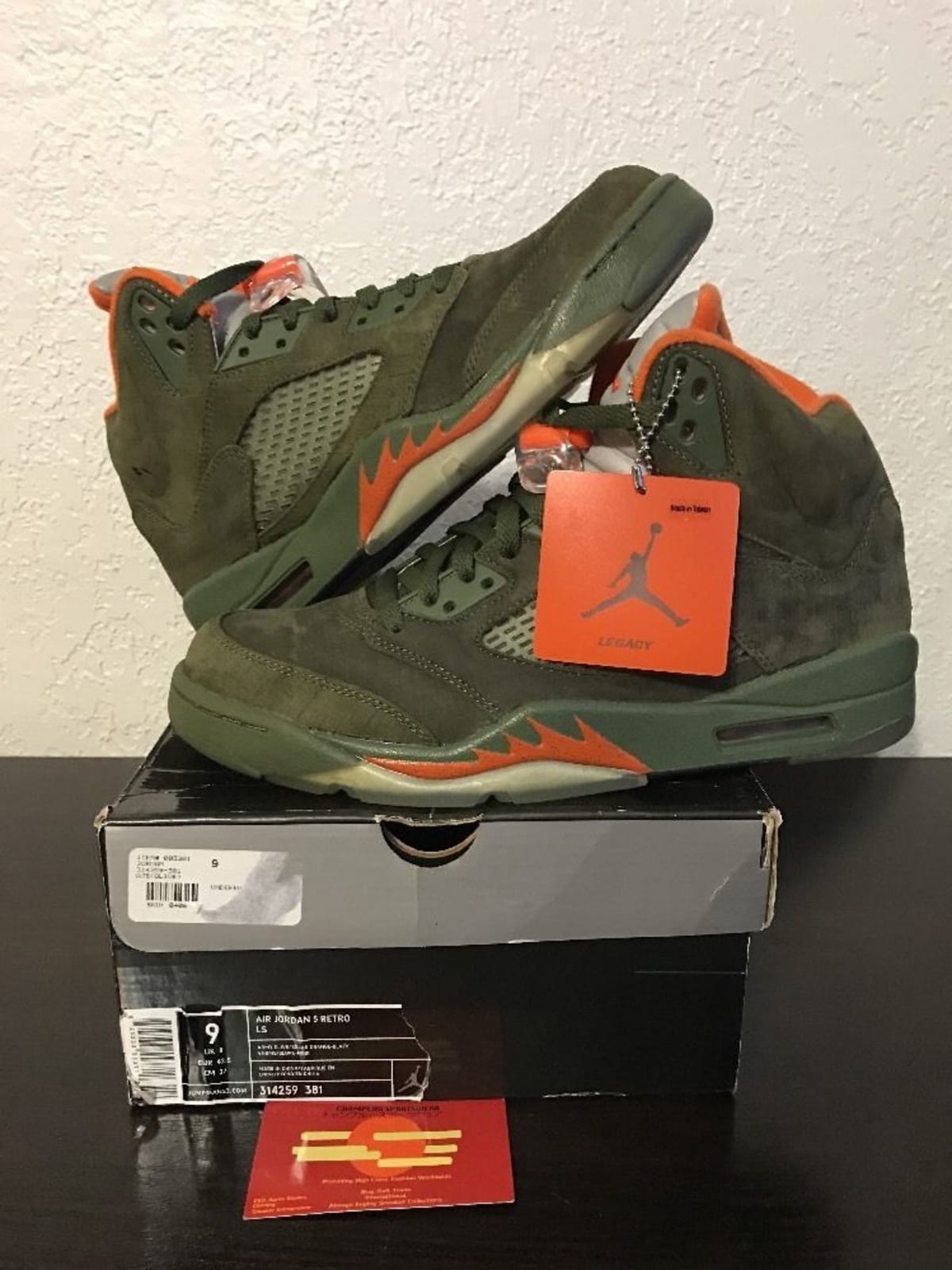 jordan 5 olive