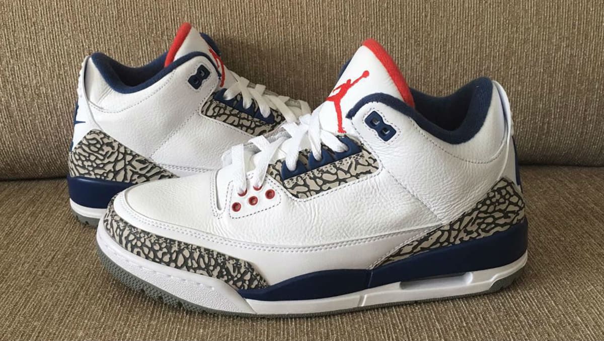 true blue 3s nike air