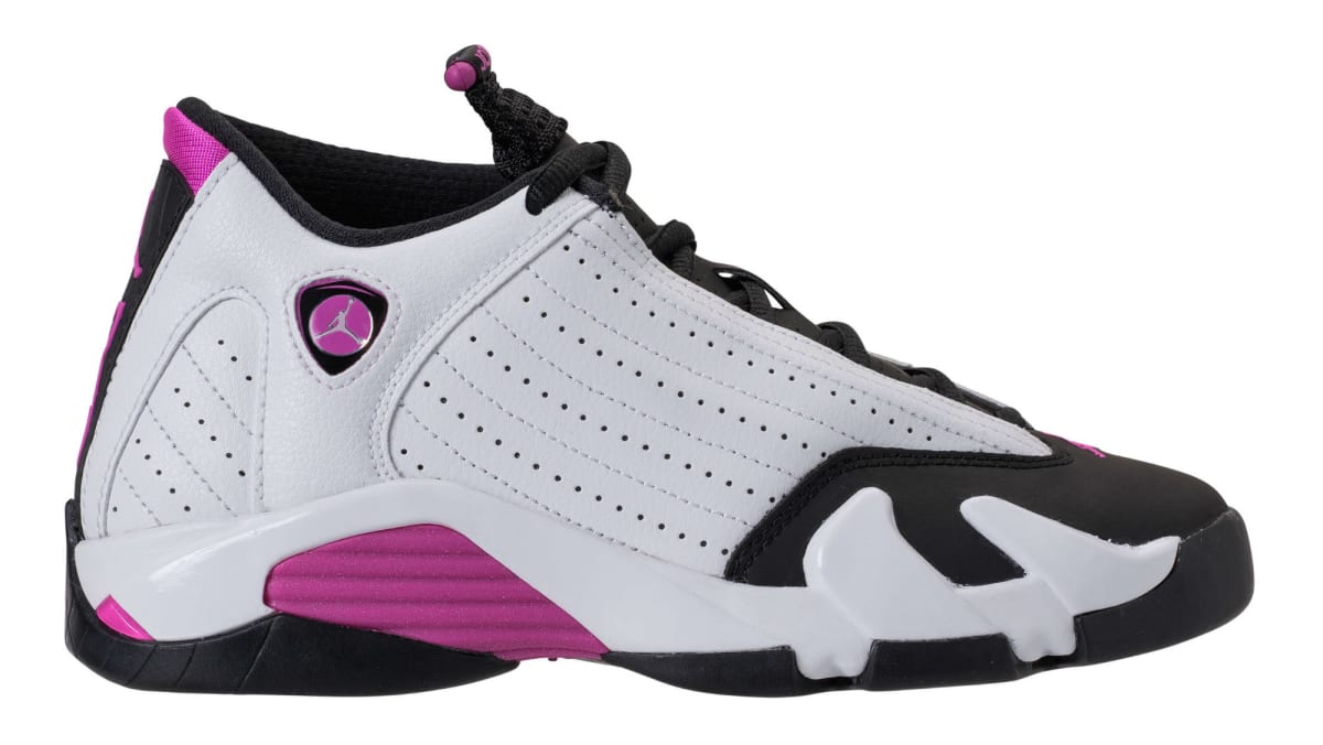 jordan retro 14 pink and black