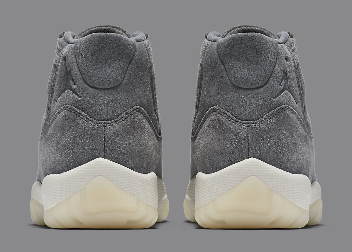 air jordan 11 grey suede