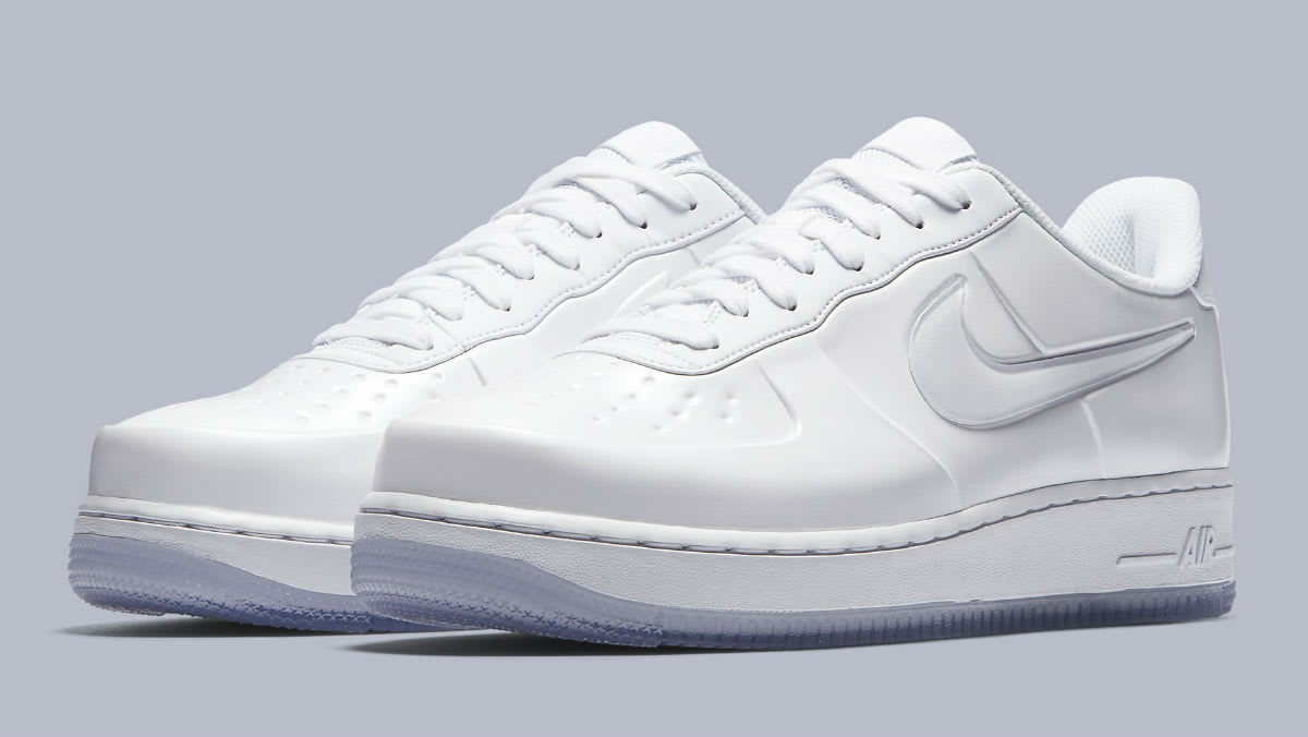 air force 1 foamposite white low