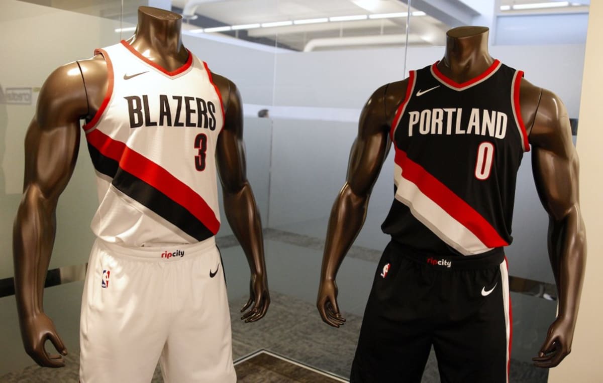 portland trail blazers new nike jerseys