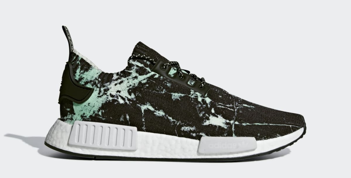 Adidas NMD_R1 'Green Marble' Release Date July 27, 2018 Collector