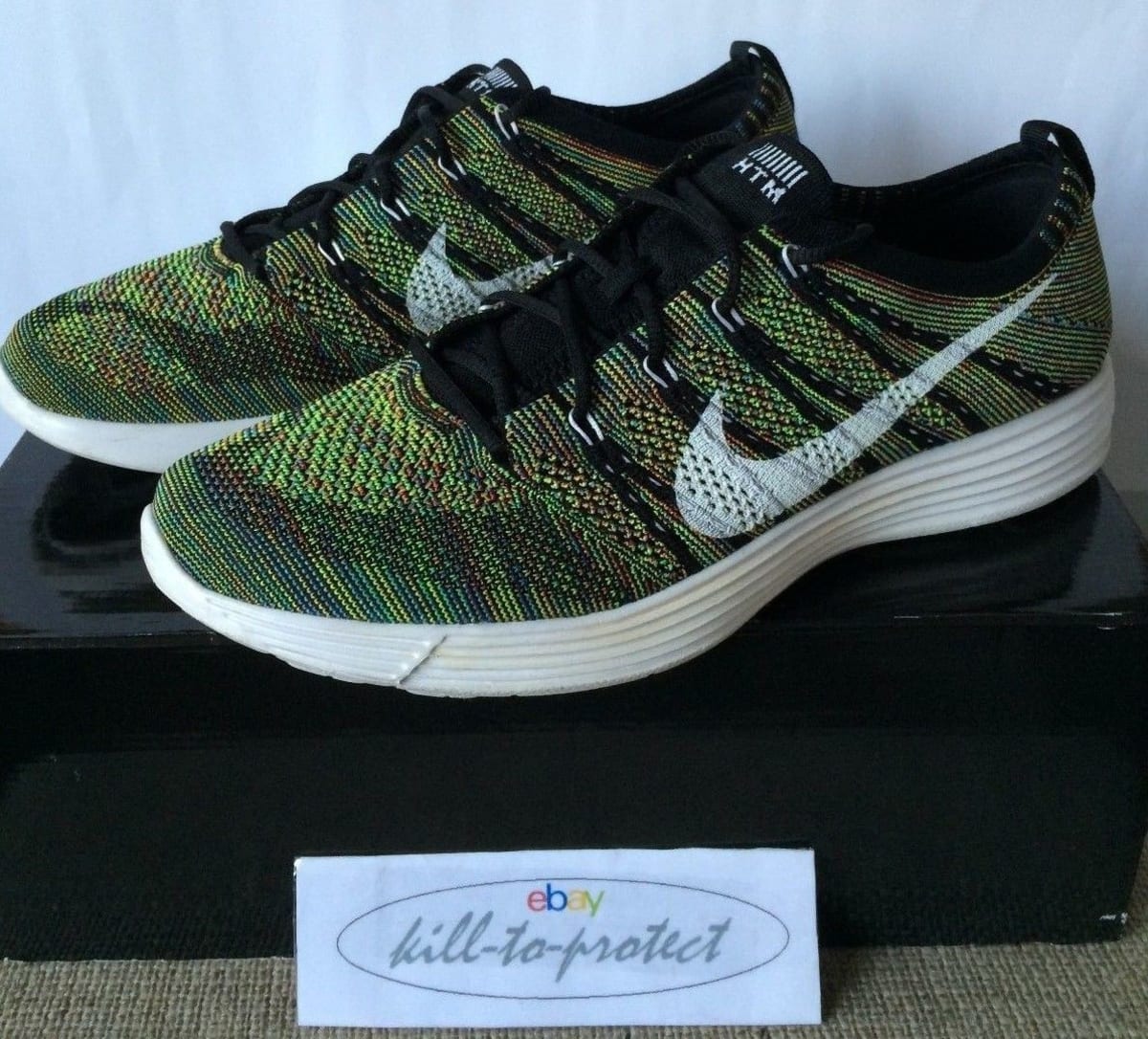 Nike HTM Lunar Flyknit 'MultiColor' Most Expensive Nike Ebay Sole