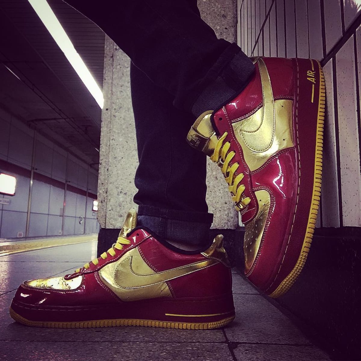 nike air force 1 downtown iron man