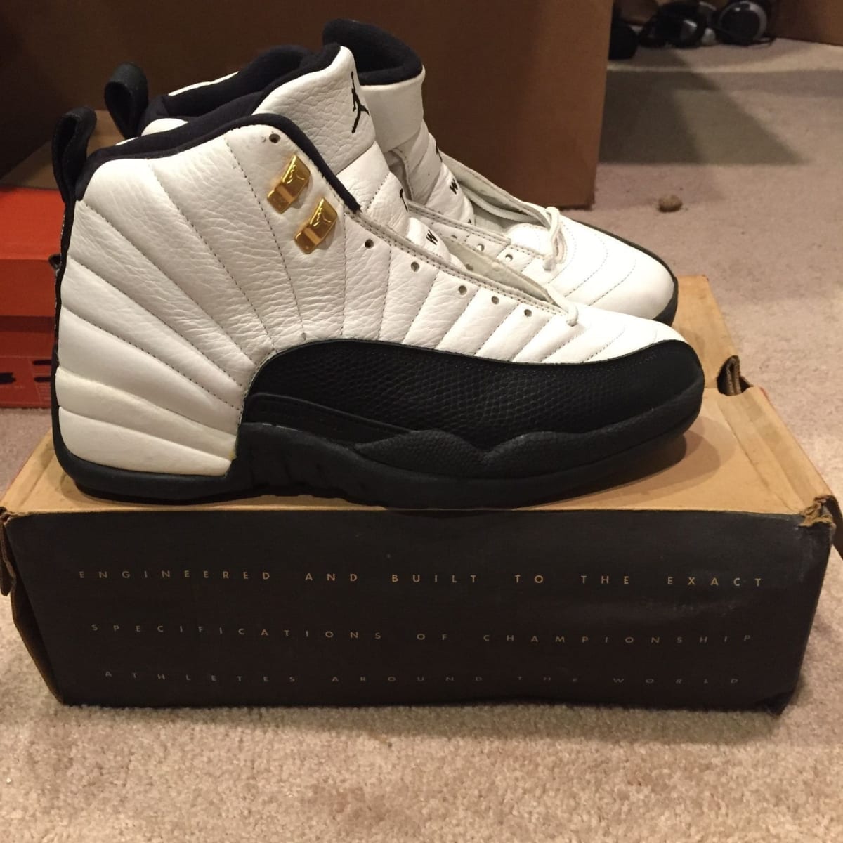 Air Jordan 12 'Taxi' (1996) - 20 Deadstock OG Air Jordans Ebay | Sole ...