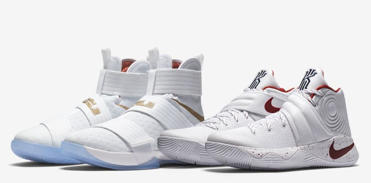 kyrie and lebron shoes