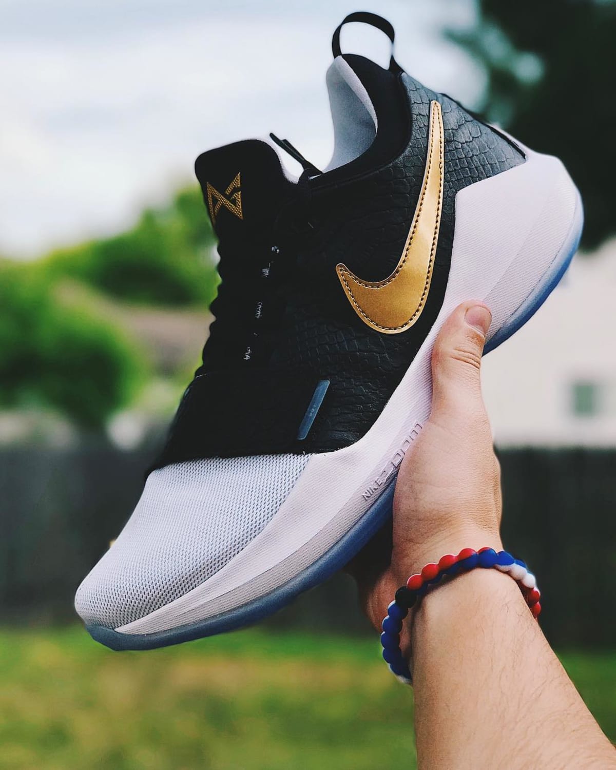 NIKEiD PG1 Designs Black/White-Metallic Gold - Best Custom NIKEiD PG1 ...