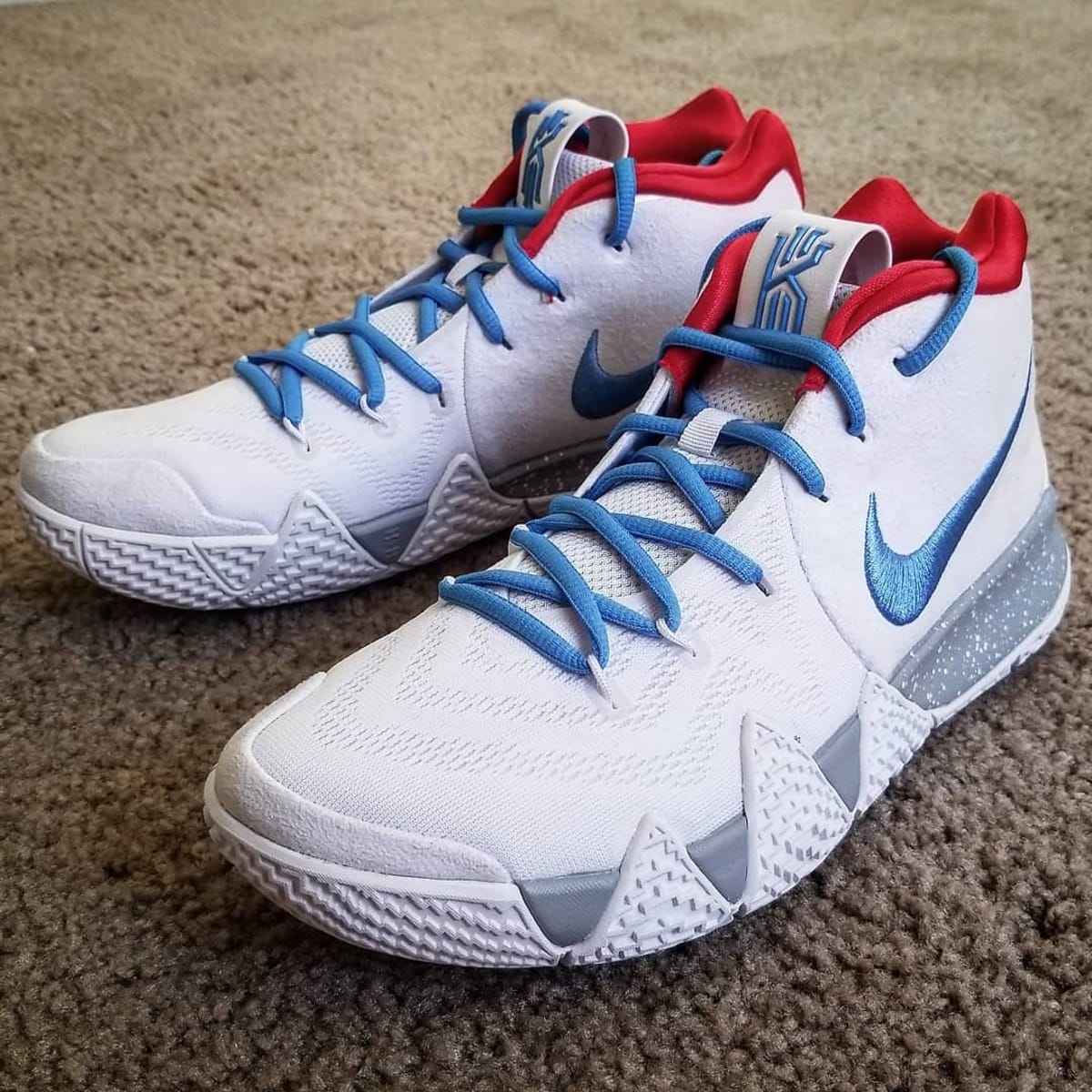 kyrie infinity white grey blue
