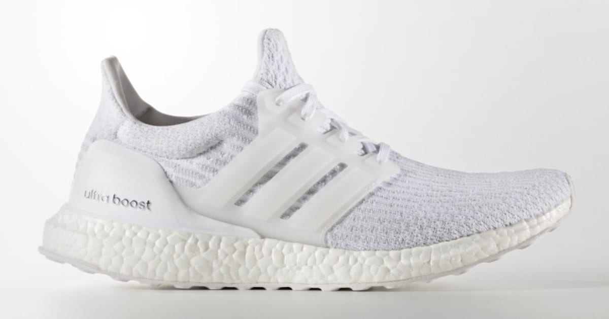 Triple White Adidas Ultra Boost 3.0 Restock | Sole Collector