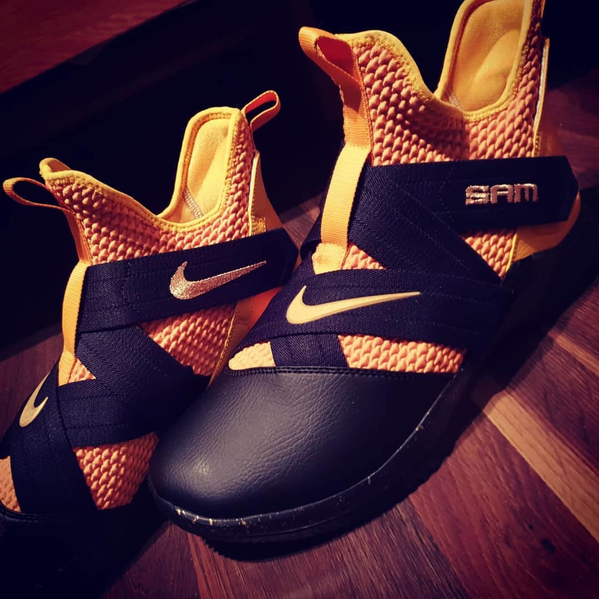 lebron soldier 12 black and gold