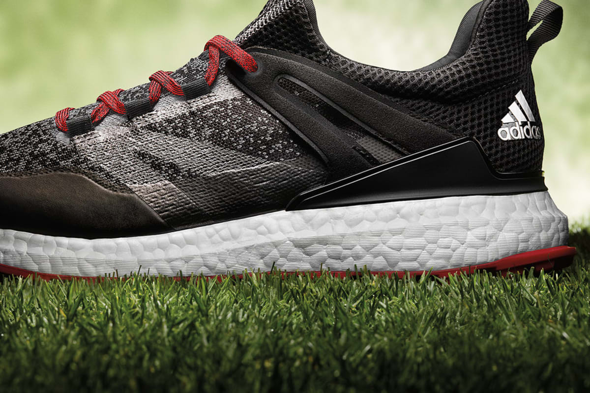 Boost Golf Shoe Black Red Heel | Collector