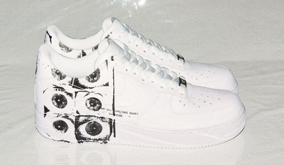nike air force 1 custom comme des garcons