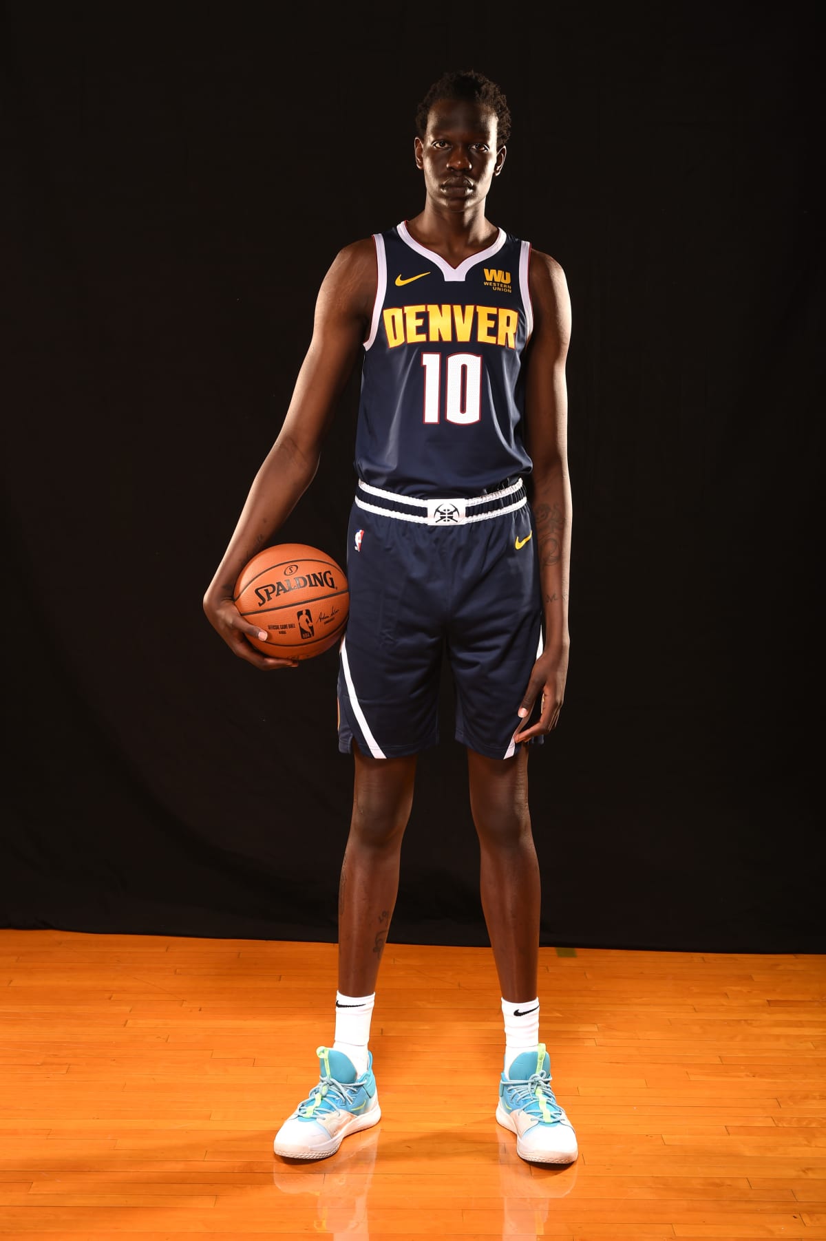 Bol Bol Nike PG3 Lure - NBA Rookie Photo Shoot Sneakers 