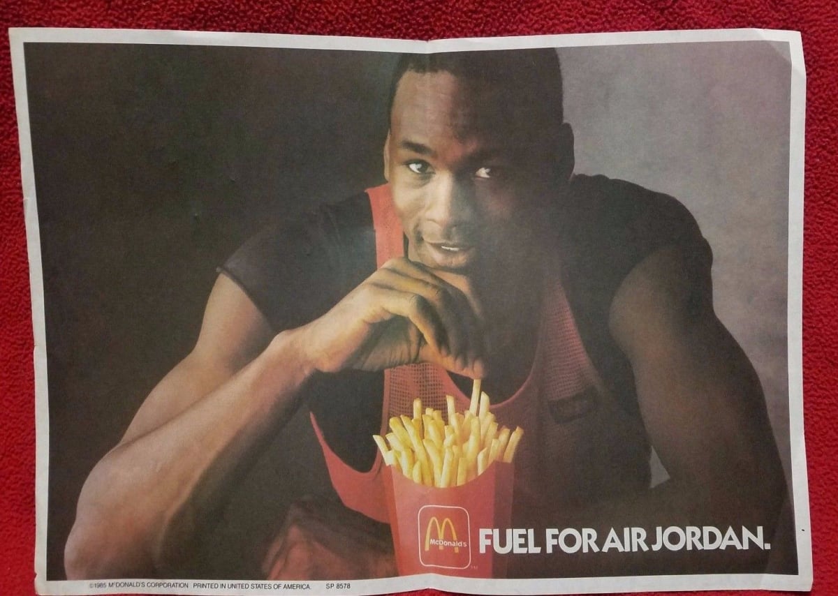 michael jordan mcdonalds