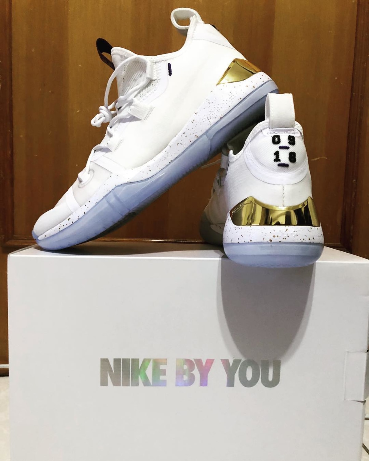 kobe ad gold and white