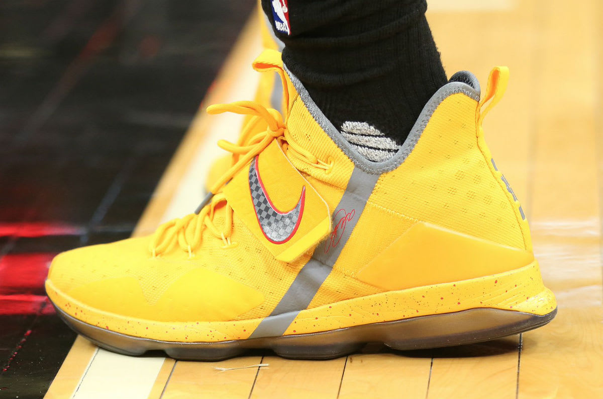 lebron yellow