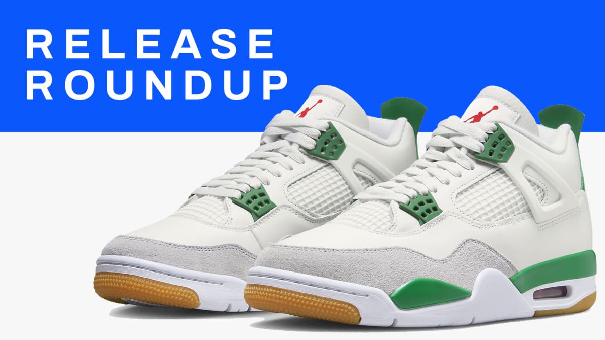 Sneaker Release Guide Nike SB x Air Jordan 4, 'Big Bubble' Air Max 1