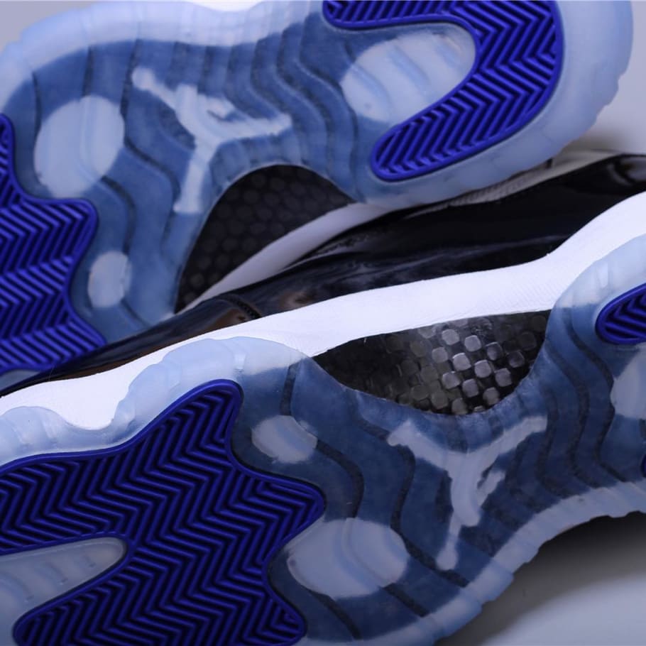 jordan 11 concord blue bottoms