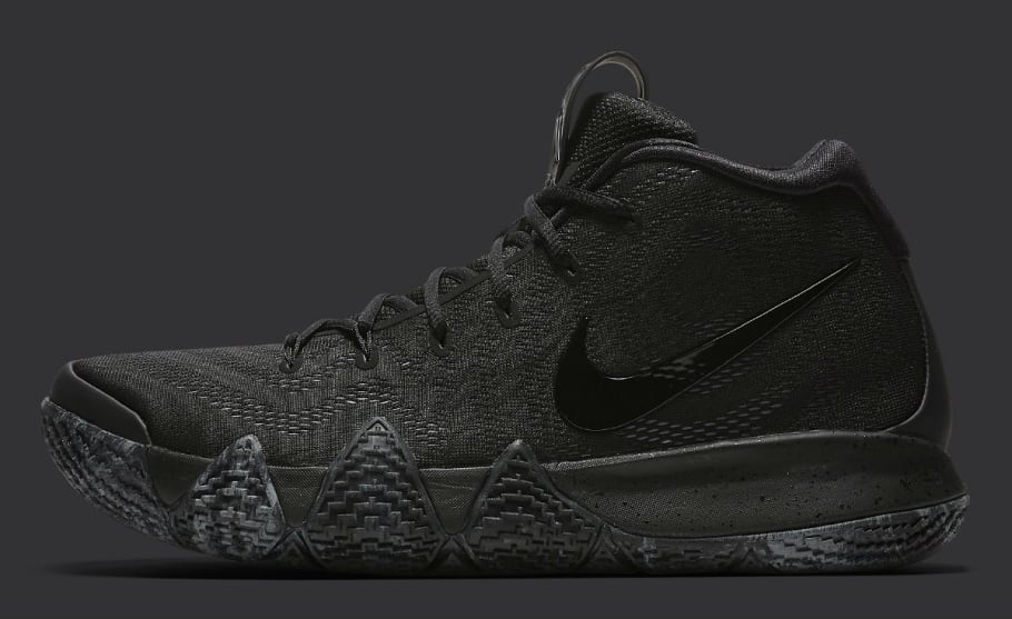 kyrie 4s black