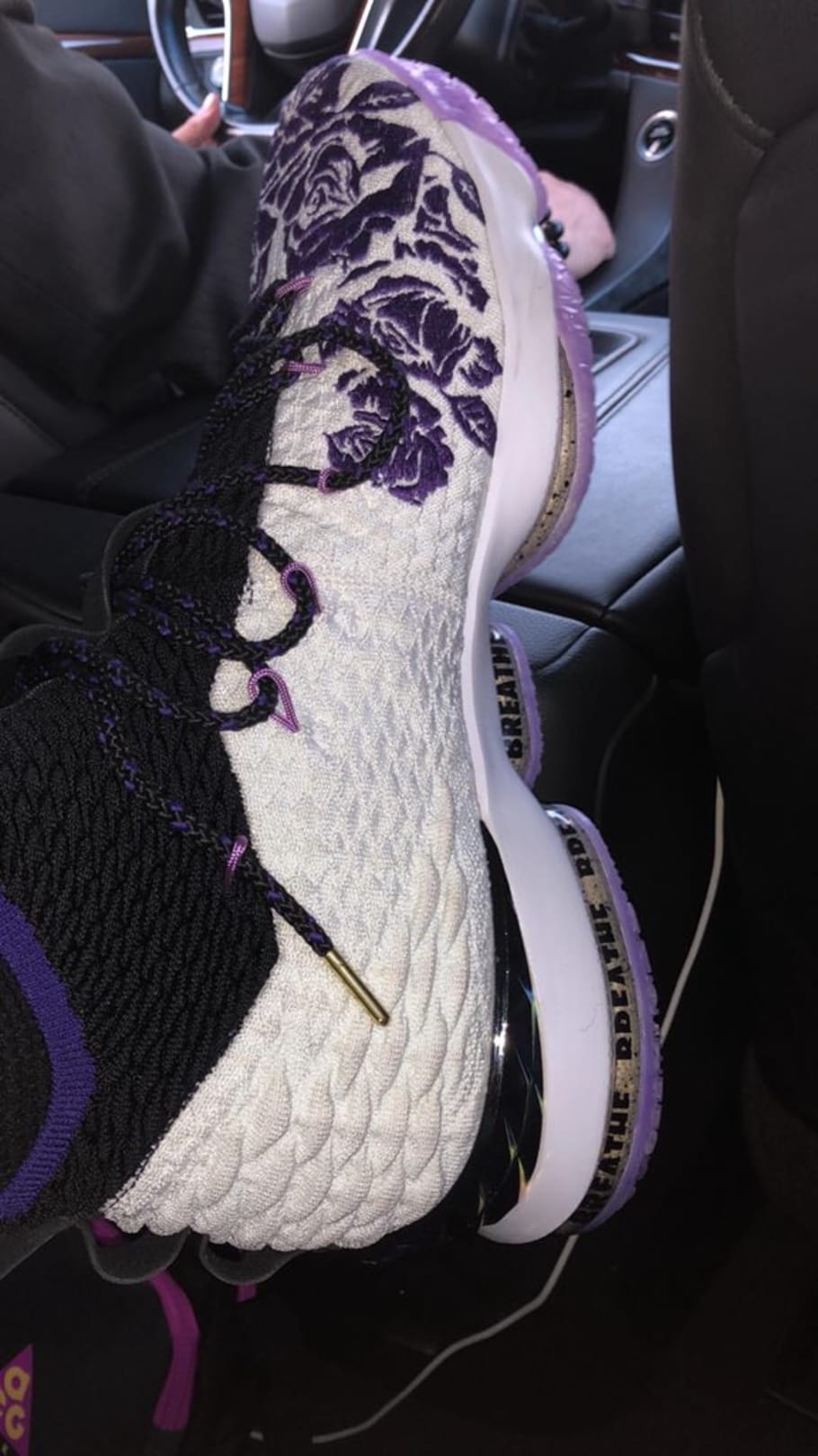 lebron 15 purple rain for sale