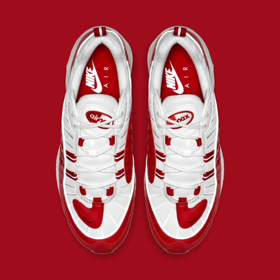 air max 98 university red white