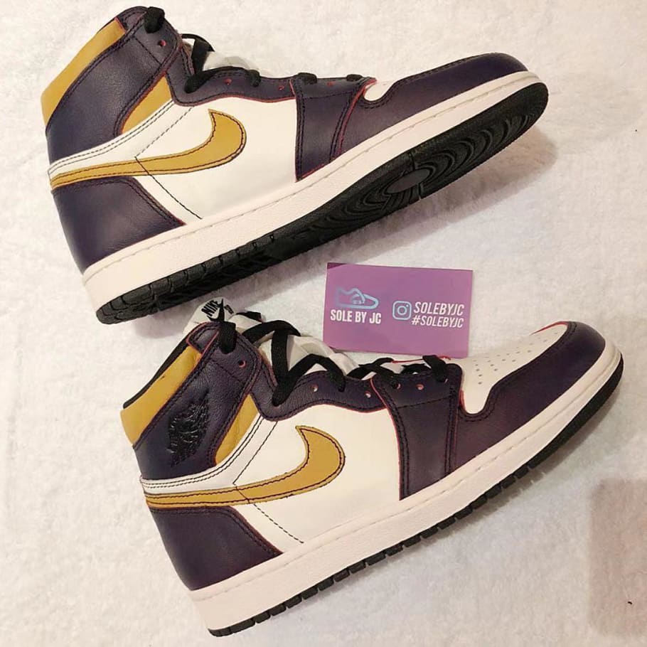 nike sb jordan lakers