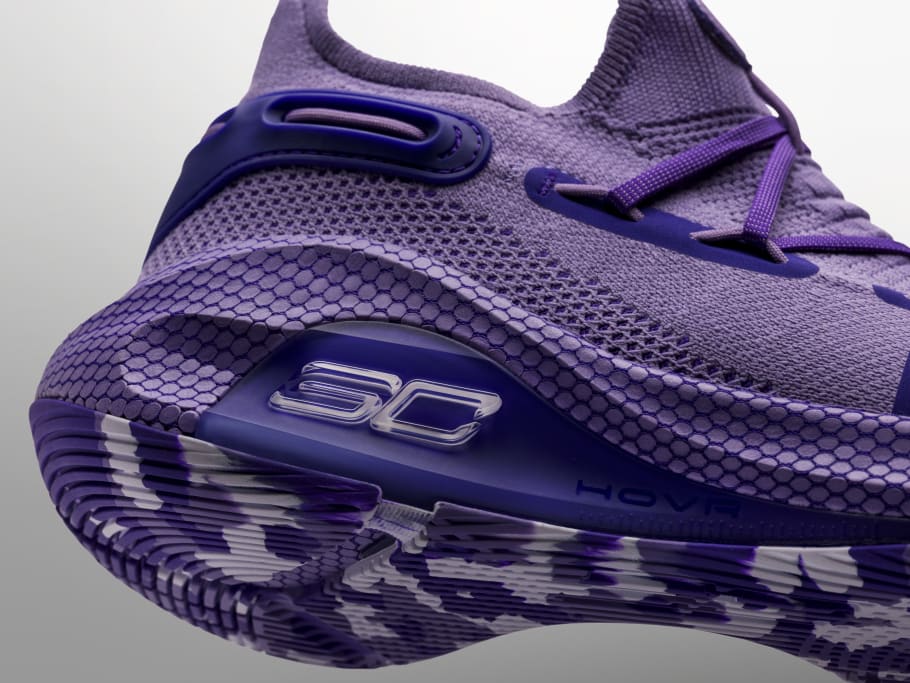 curry 6 girl shoes purple