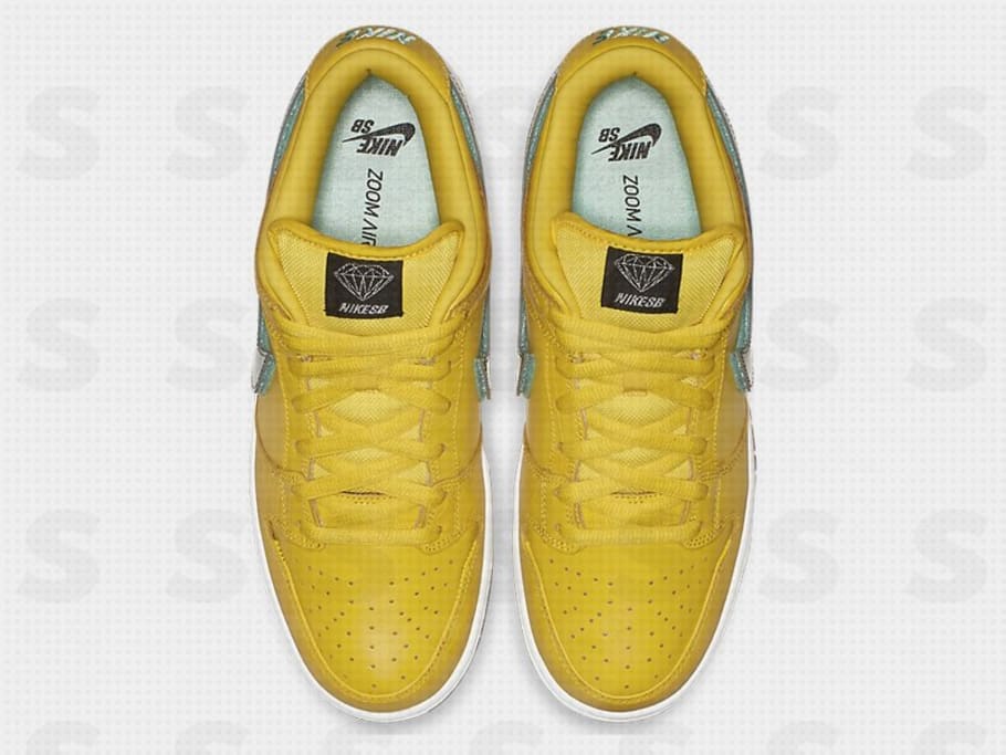 canary yellow sb dunks