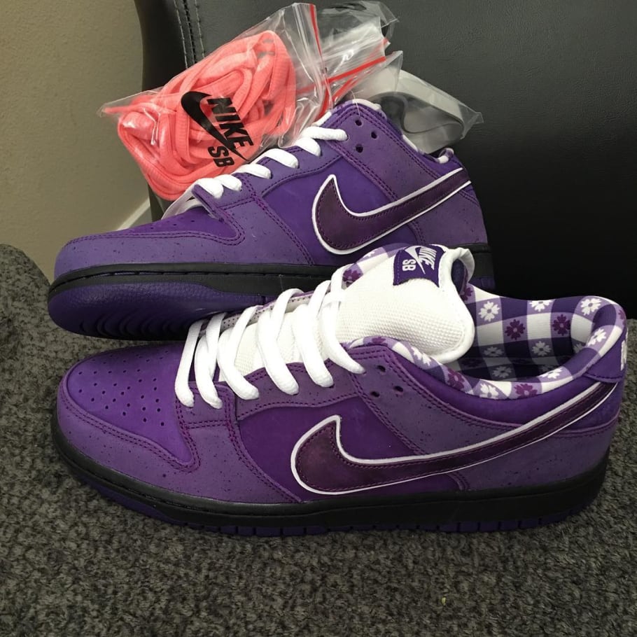 concepts x nike sb purple lobster dunk