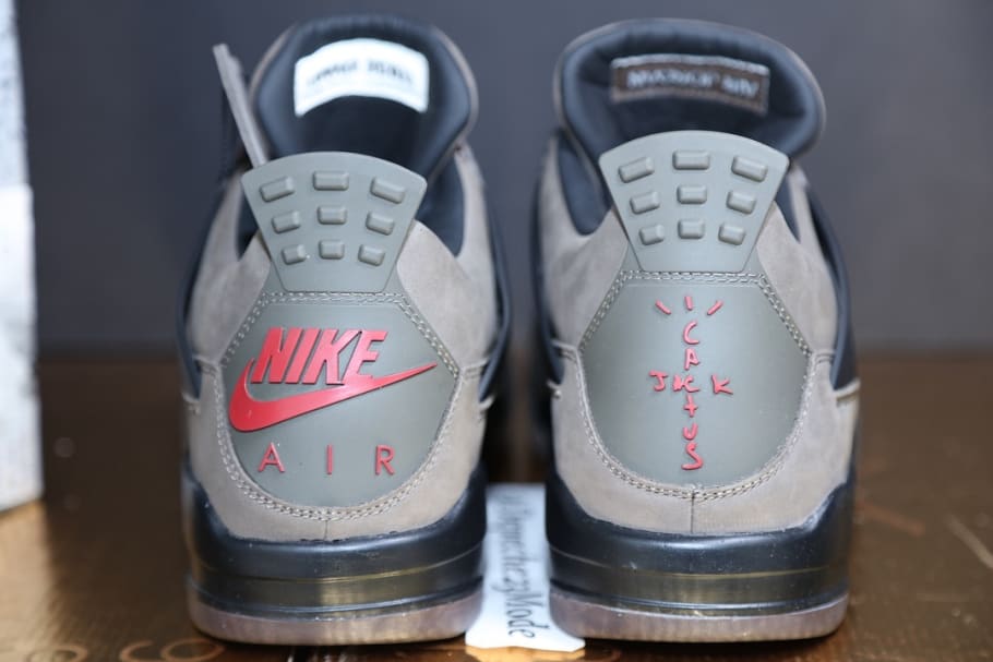 air jordan 4 cactus jack olive