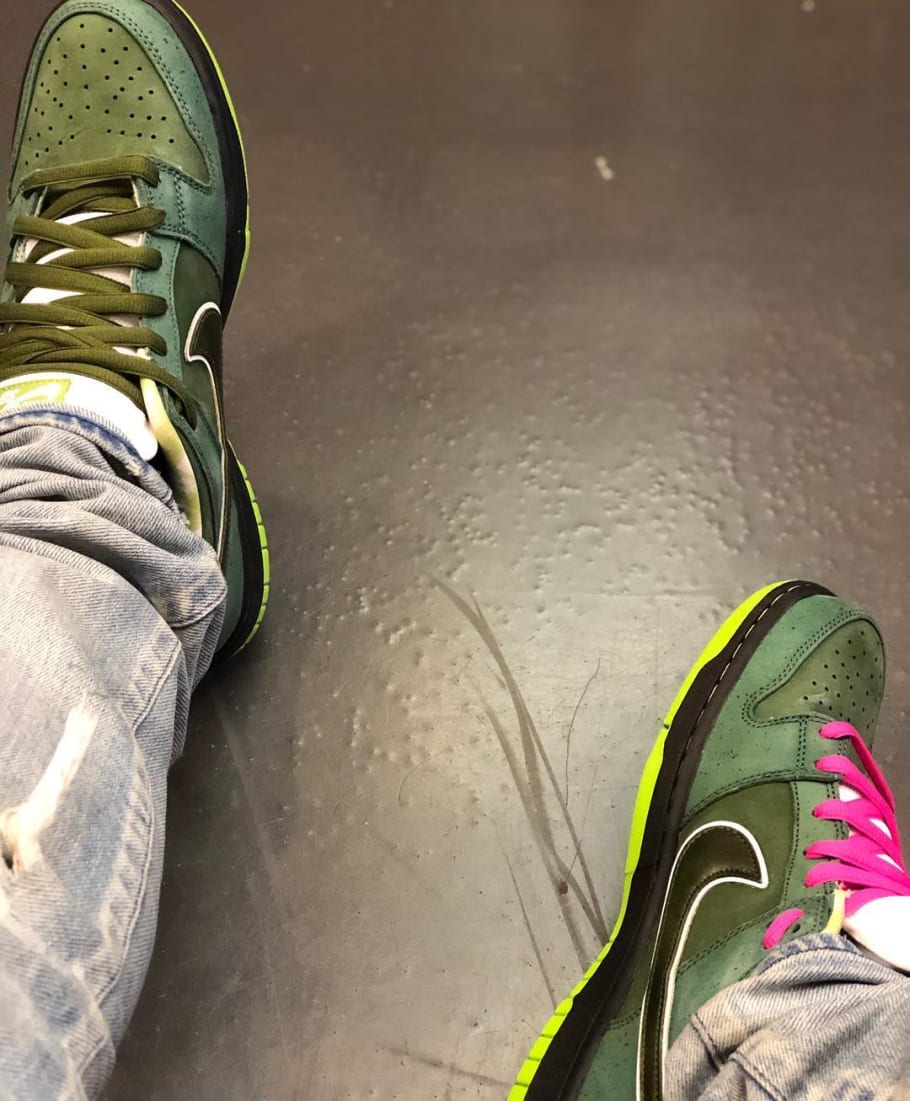 sb dunk green lobster