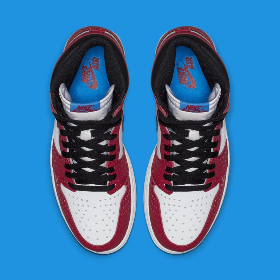 Miles morales original 1985 jordan 1 chicago hot sale