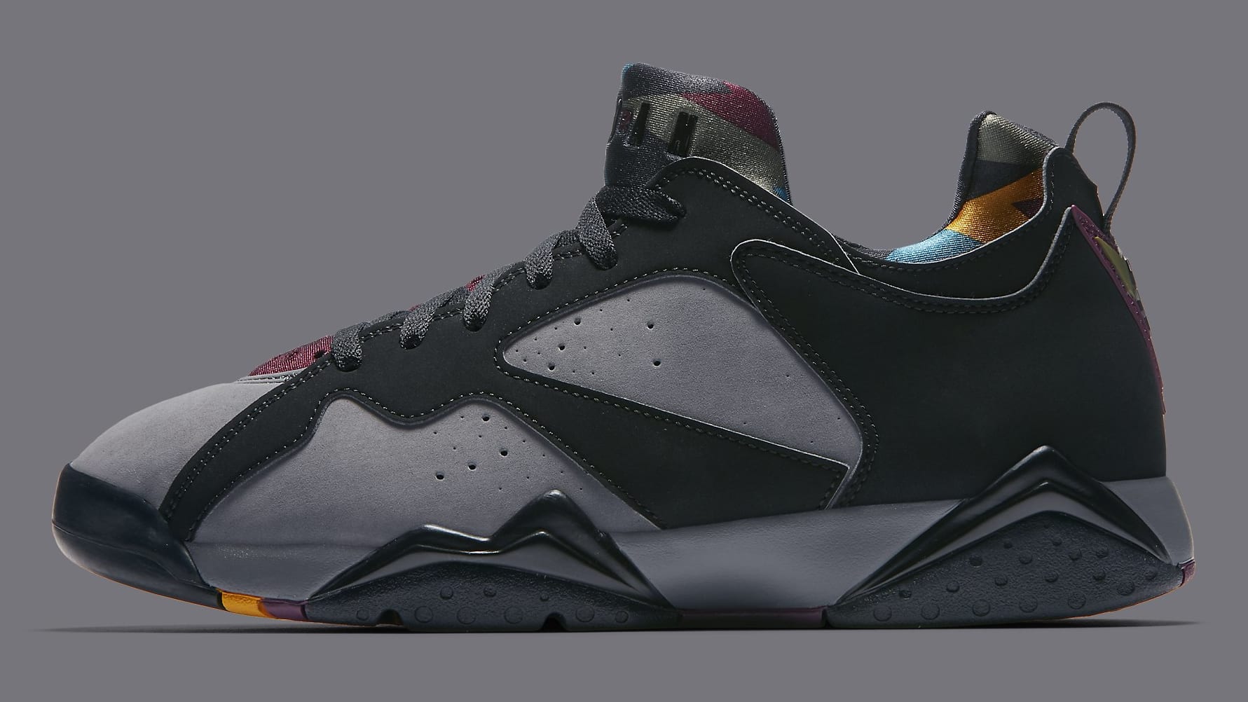 jordan 7 bordeaux low on feet