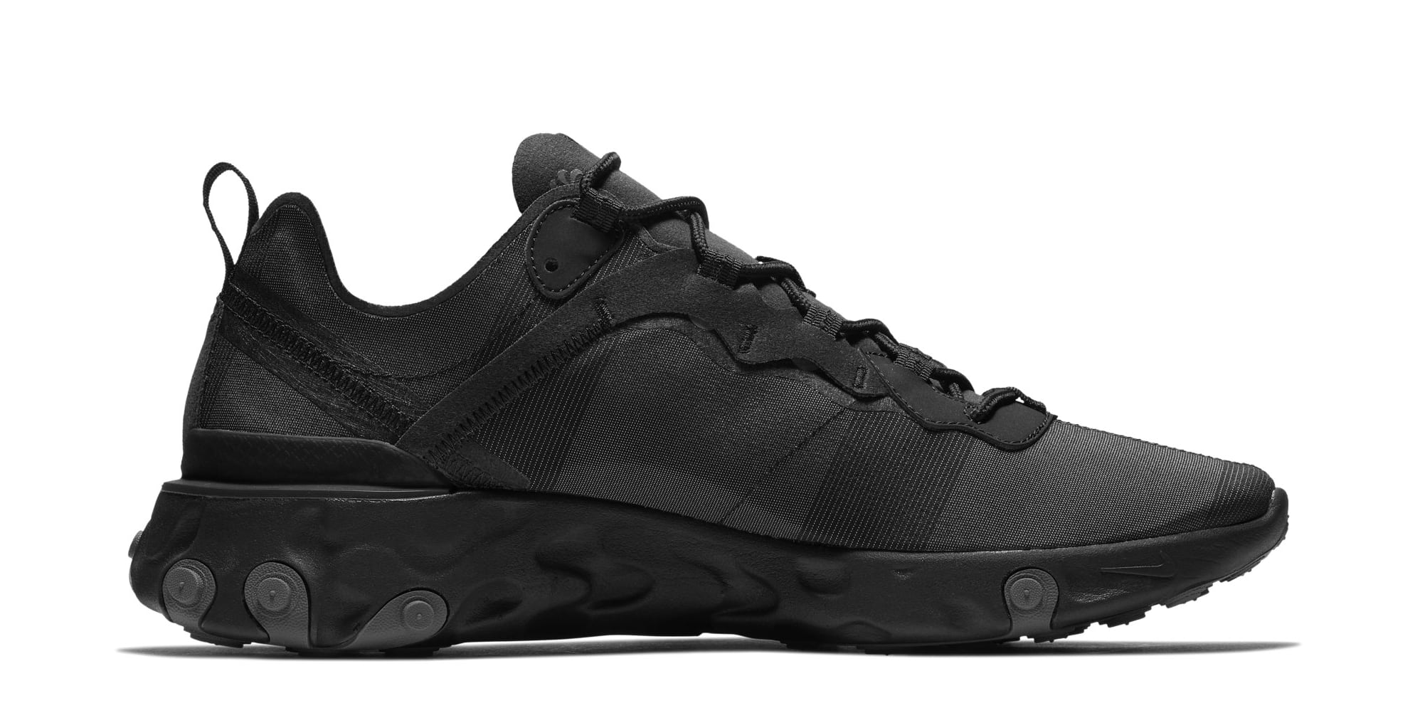 Nike React Element 55 Triple Black Bq6166 008 Release Date Sole Collector